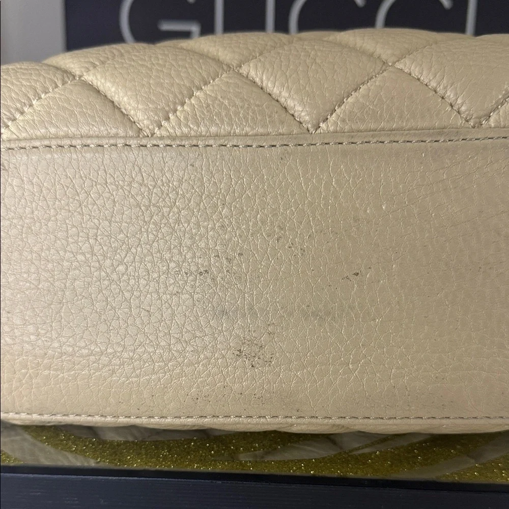 Kate Spade Quilted Beige and Pink Shoulder Bag - Picture 10 of 12